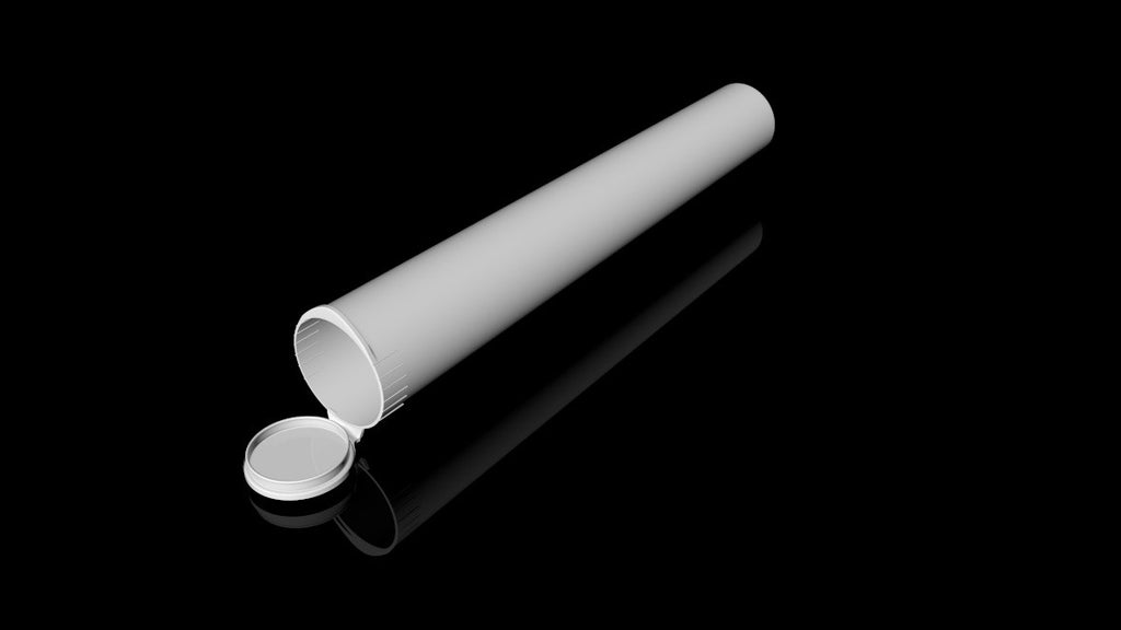 116mm White Pre Roll Tube