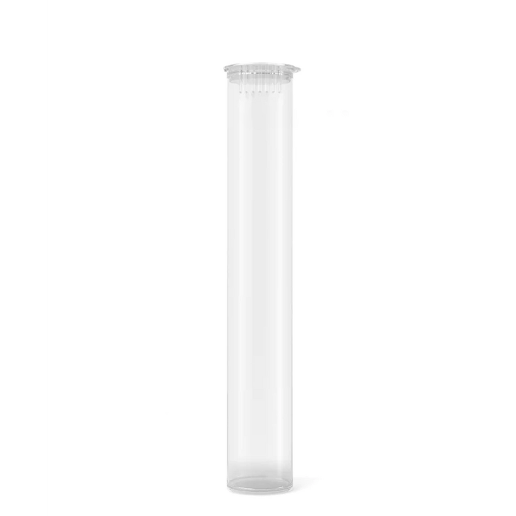 116mm Biodegradable Plastic Pre Roll Tube - Clear - 1000 Count - Wowie Inc