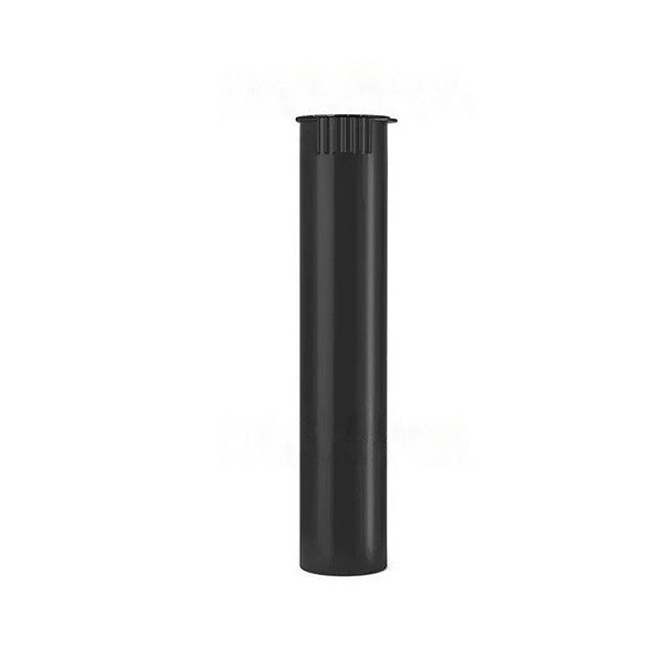 95mm Biodegradable Plastic Pre Roll Tube - Black - 1000 Count - Wowie Inc