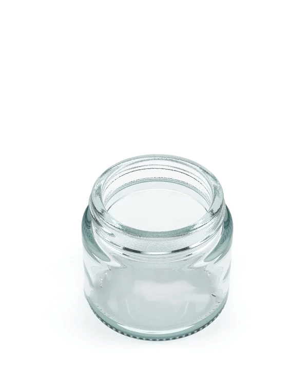 Straight Sided Clear Glass Jars | 50mm - 2oz - 200 Count - Wowie Inc