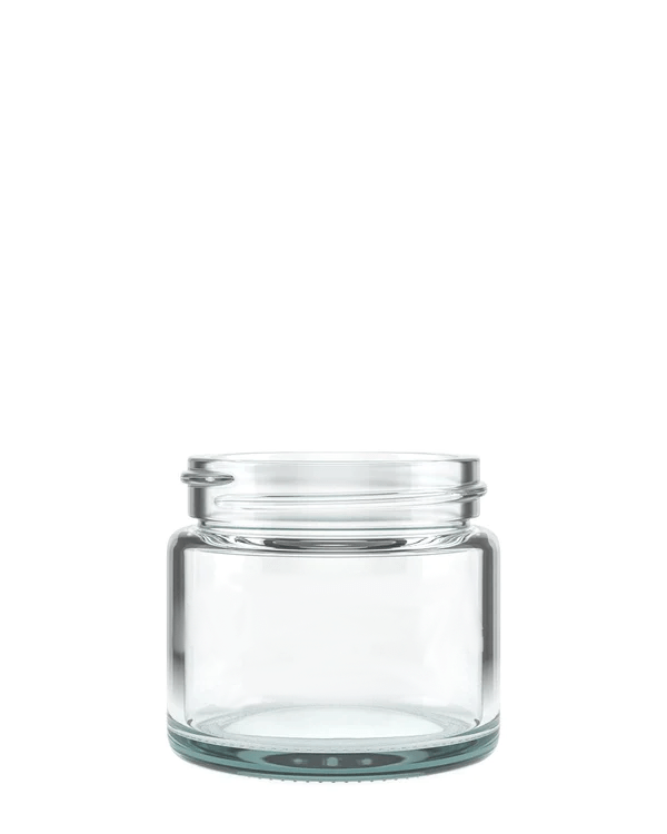 Straight Sided Clear Glass Jars | 50mm - 2oz - 200 Count - Wowie Inc