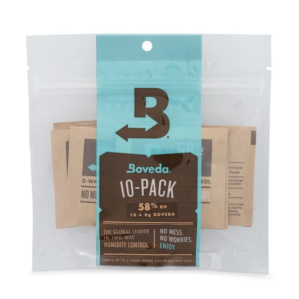 Boveda Humidity Control Packs - Size 8 - 10 Pack - Wowie Inc