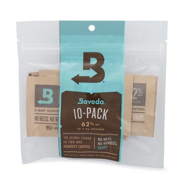 Boveda Humidity Control Packs - Size 8 - 10 Pack - Wowie Inc