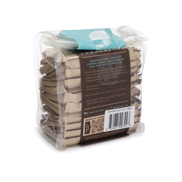 Boveda Humidity Control Packs - Size 67 - Brick  - 20 Count - Wowie Inc