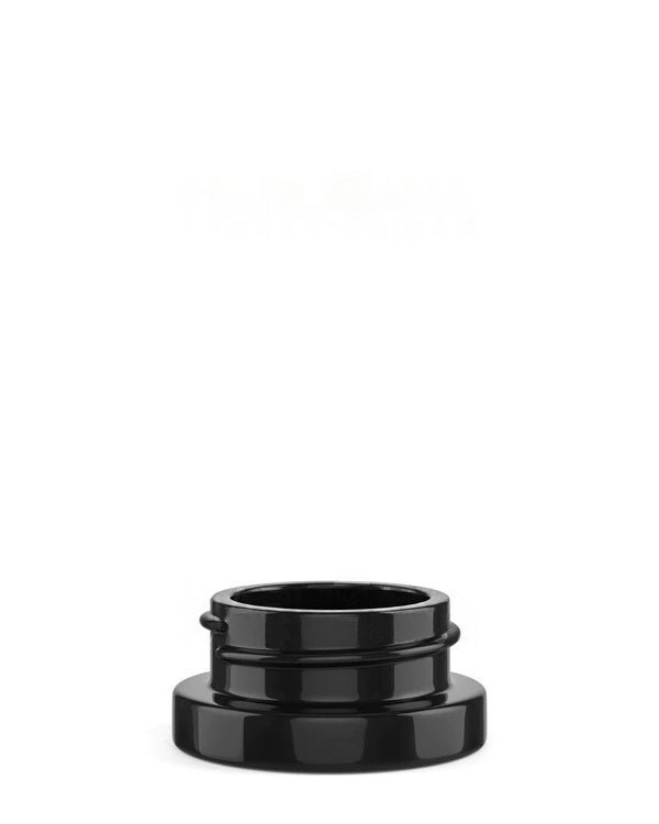 Glossy Black Glass Concentrate Containers | 38mm - 9mL - 320 Count - Wowie Inc